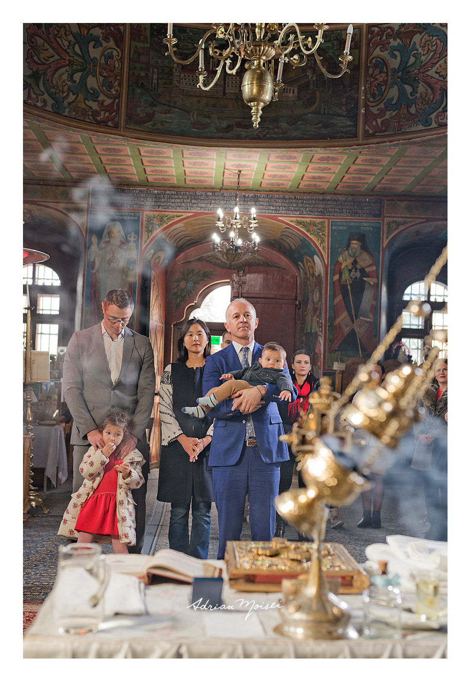 Botez Iași la biserica Bărboi, de Adrian Moisei, fotograf Iași