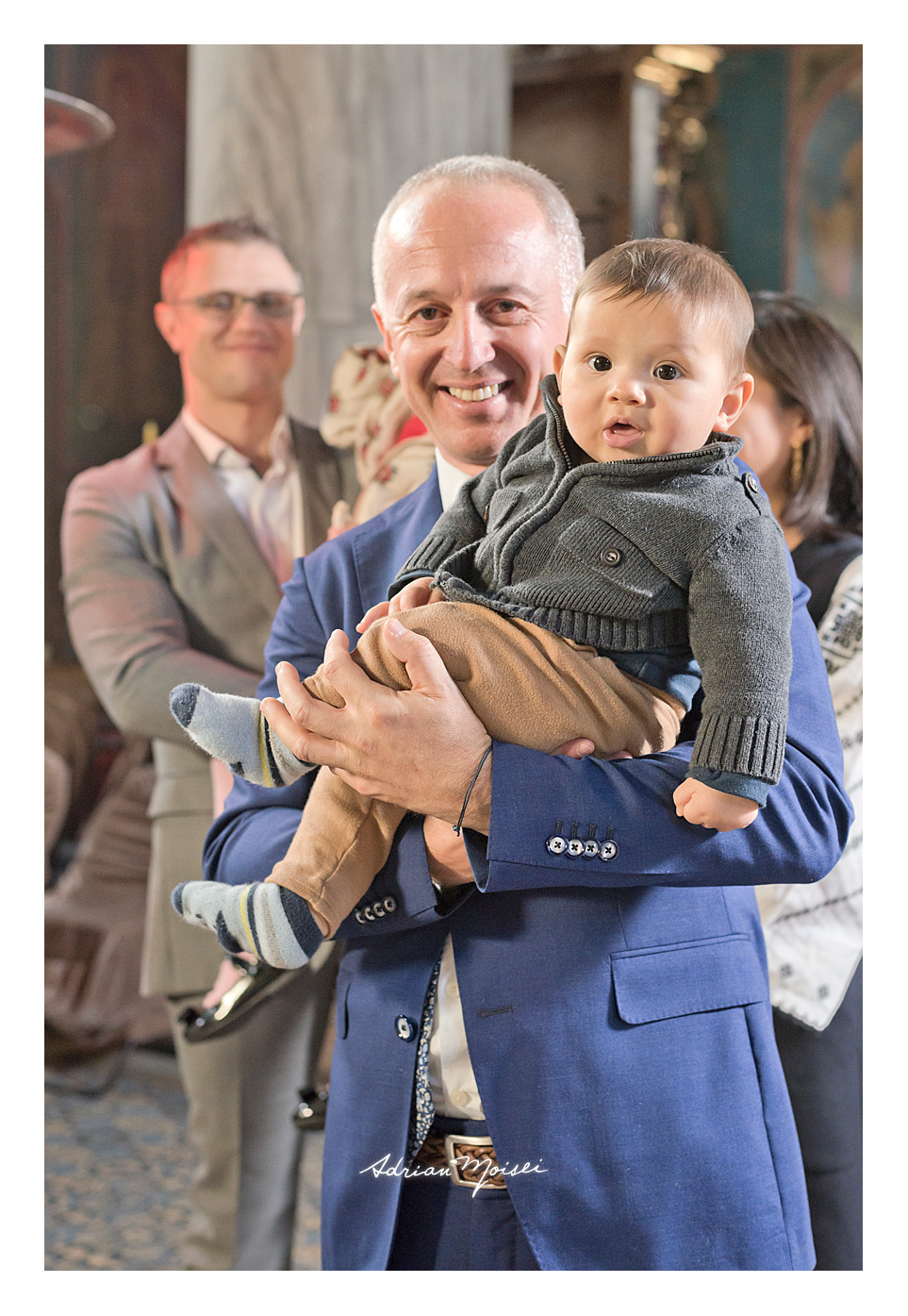 Fotografie de botez Iași la biserica Bărboi