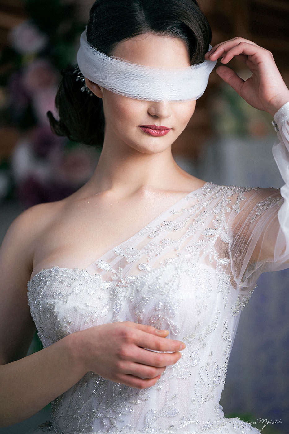 Colaborare intre fotograf nunta Iasi, Adrian Moisei, salon de coafura si make-up Alpha Style si Reya rochii de mireasa