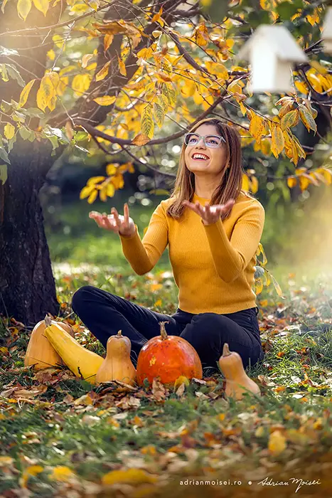 Toamna în livada mea – fotograf familie Iași
